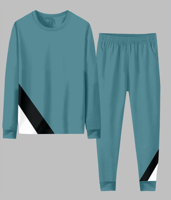 RABBY Colorblock Men Track Suit