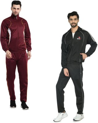 IndiWeaves Solid Men Track Suit