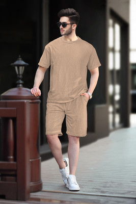 TRIPR Solid Men Track Suit