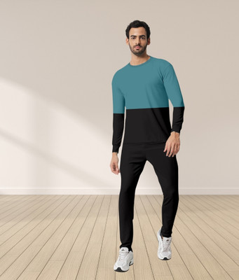 RABBY Colorblock Men Track Suit