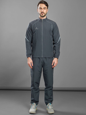Sport Sun Solid Men Track Suit