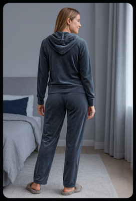 SKG URBAN FASHION Solid Women Track Suit