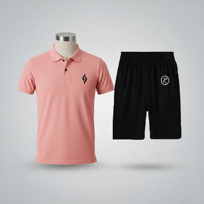 cnw Solid Men Track Suit