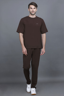 GODFREY Solid Men Track Suit