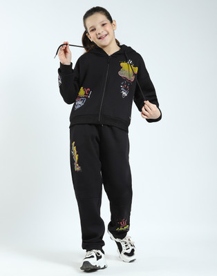 MONTE CARLO Printed Girls Track Suit