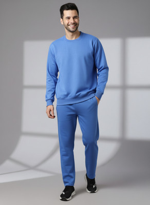 MACK JONNEY Solid Men Track Suit
