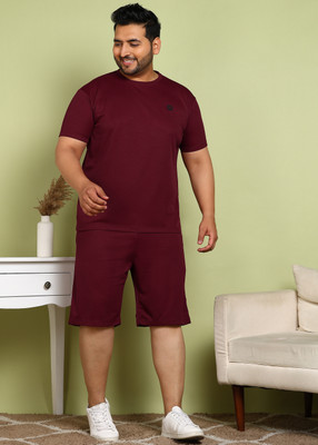 METRONAUT PLUS Solid Men Track Suit