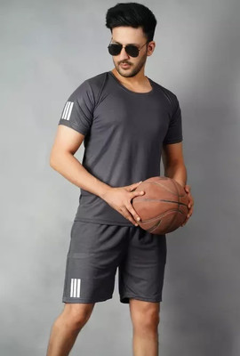 kdsn Striped Men Track Suit