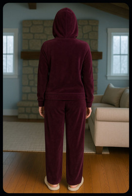 SKG URBAN FASHION Solid Women Track Suit