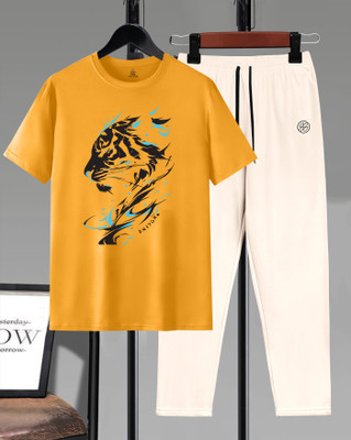 AUSK Printed Men Track Suit