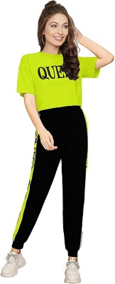 DTR FASHION Graphic Print, Colorblock Women Track Suit