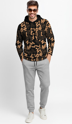 TRIPR Printed Men Track Suit