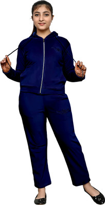oriexfabb Solid Girls Track Suit