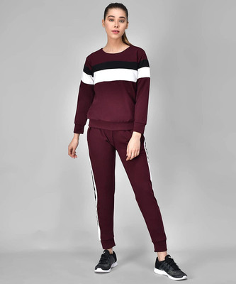 DTR FASHION Colorblock Women Track Suit