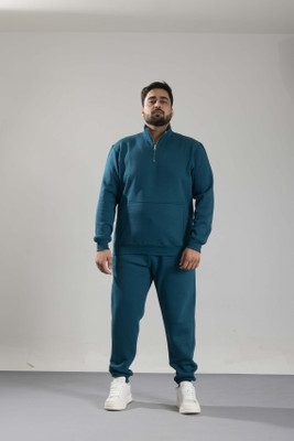 Oneway Solid Men Track Suit