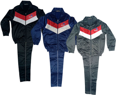 Indistar Graphic Print Boys Track Suit