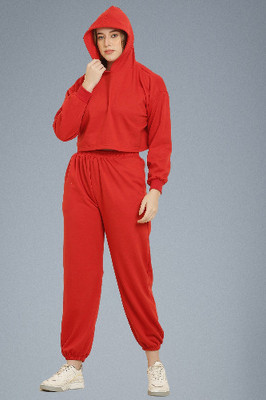 CANIDAE Solid Women Track Suit