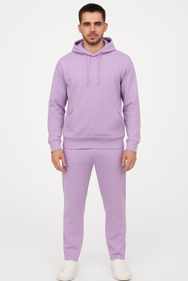 SSDSSFASHION Solid Men Track Suit