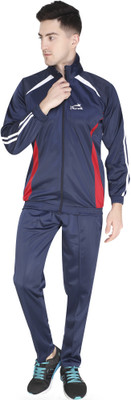 DEVOK Colorblock, Striped Men Track Suit