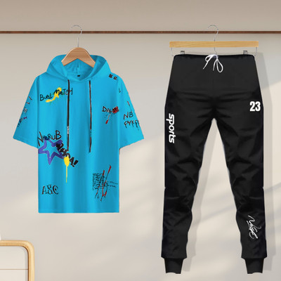 NB NICKY BOY Printed Men Track Suit