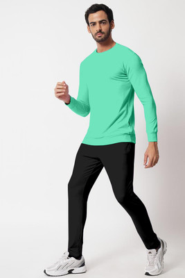 RABBY Solid Men Track Suit