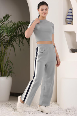 DTR FASHION Striped Women Track Suit
