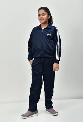 ShopMore Solid Girls Track Suit