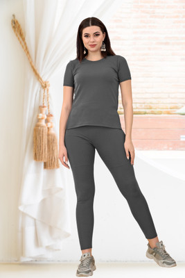 GBM TRENDZ Solid Women Track Suit