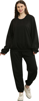 elegance redefined Solid Women Track Suit