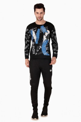 R ROCKIN TEES Printed Men & Women Track Suit