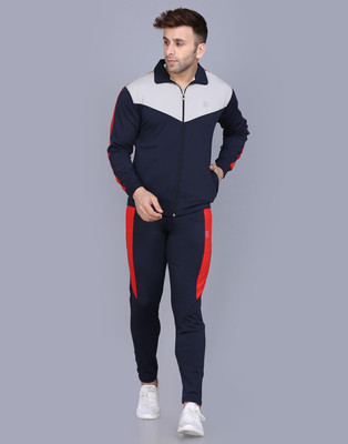 Praume Colorblock Men Track Suit