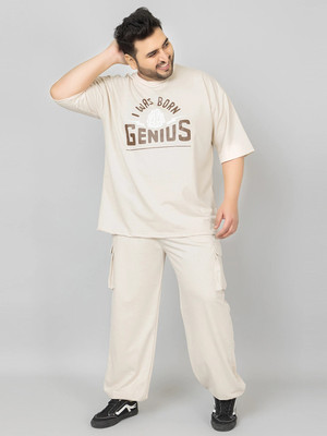 CHKOKKO Printed Men Track Suit