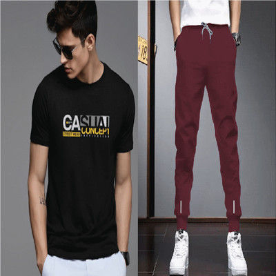 Reya Printed Men Track Suit