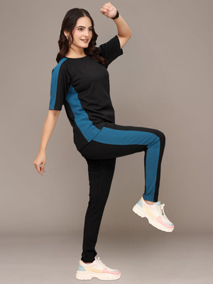 DTR FASHION Colorblock Women Track Suit
