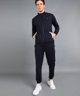 Adrenex Solid Men Track Suit