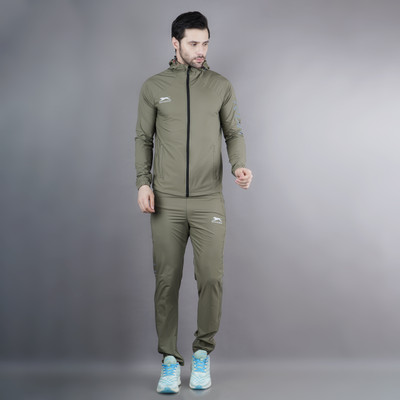 Shiv Naresh Dobby Spandex Solid Men Track Suit
