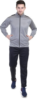 Mom's Cradle Solid, Striped Men Track Suit