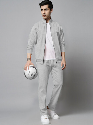 Triptee Solid Men Track Suit