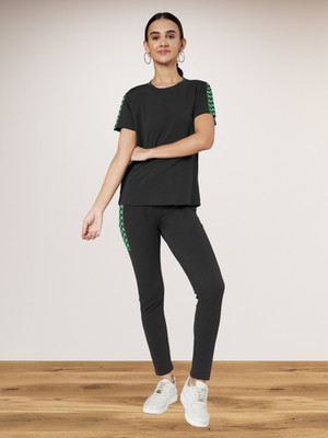 DE TRENDZ Printed Women Track Suit