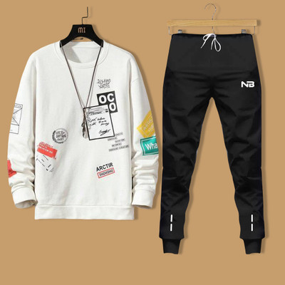 NB NICKY BOY Printed Men Track Suit
