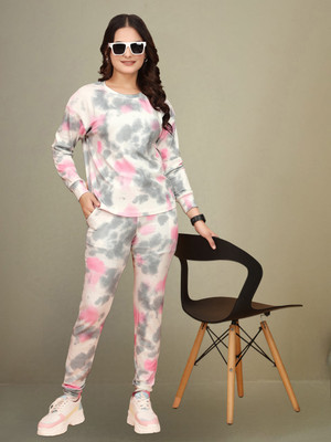 DTR FASHION Printed Women Track Suit