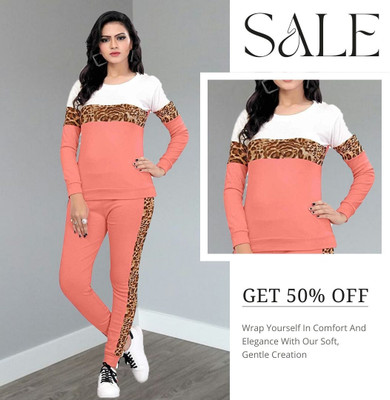 DTR FASHION Colorblock, Striped Women Track Suit