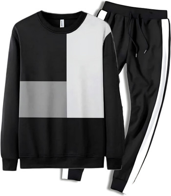 Yuvraah Colorblock Men Track Suit