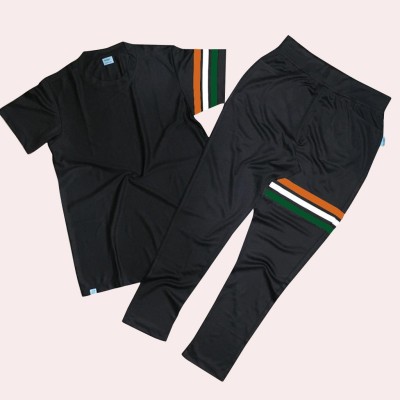 RABBY Striped Men Track Suit