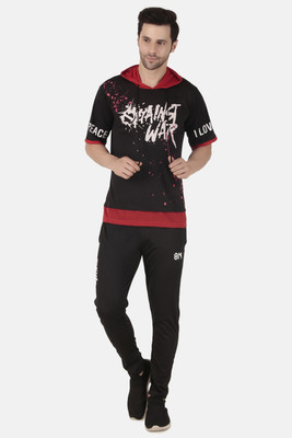 Elite Elegance Apparel Printed Men Track Suit
