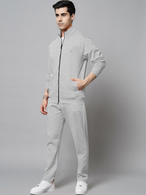 Triptee Solid Men Track Suit
