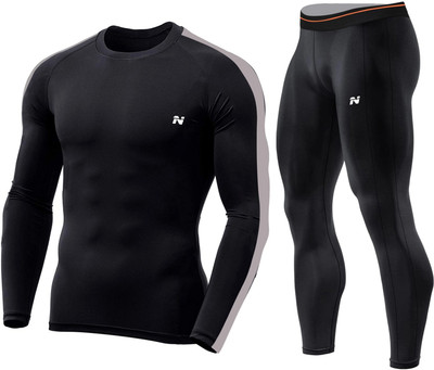 NINQ Solid Men Track Suit