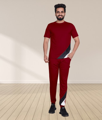 RABBY Self Design Men Track Suit