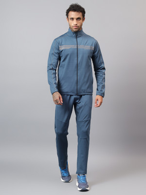 VECTOR X Solid Men Track Suit