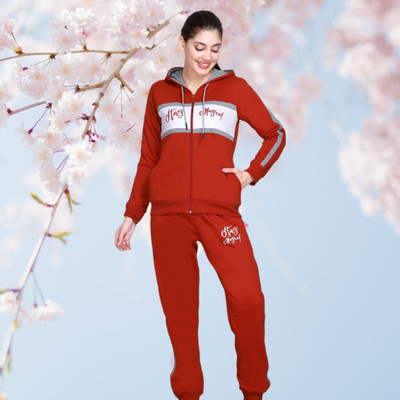 Wild West Colorblock Women Track Suit